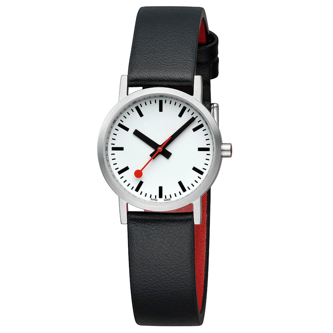 Classic, Black Vegan grape leather, 30 mm - Image 6