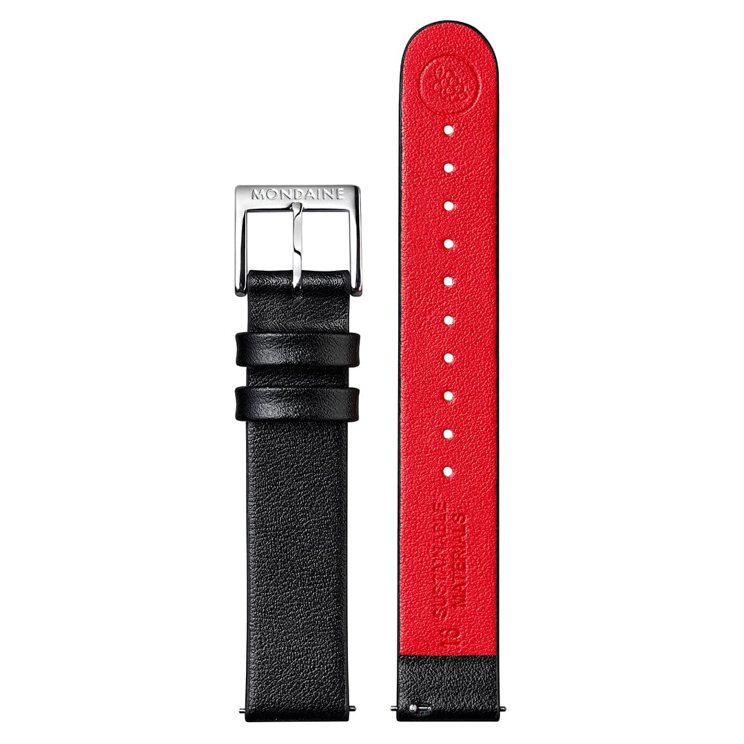Classic, Black Vegan Grape Leather, 30 mm - Image 7