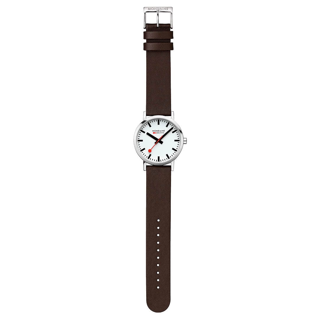 Classic, Brown Vegan Grape Leather, 40 mm - Image 5