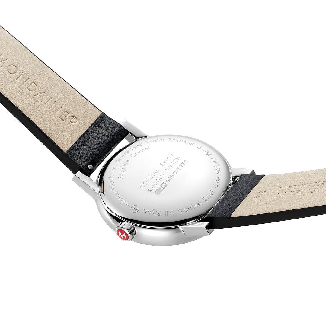 evo,2 Black vegan Leather, 43 mm - Image 4