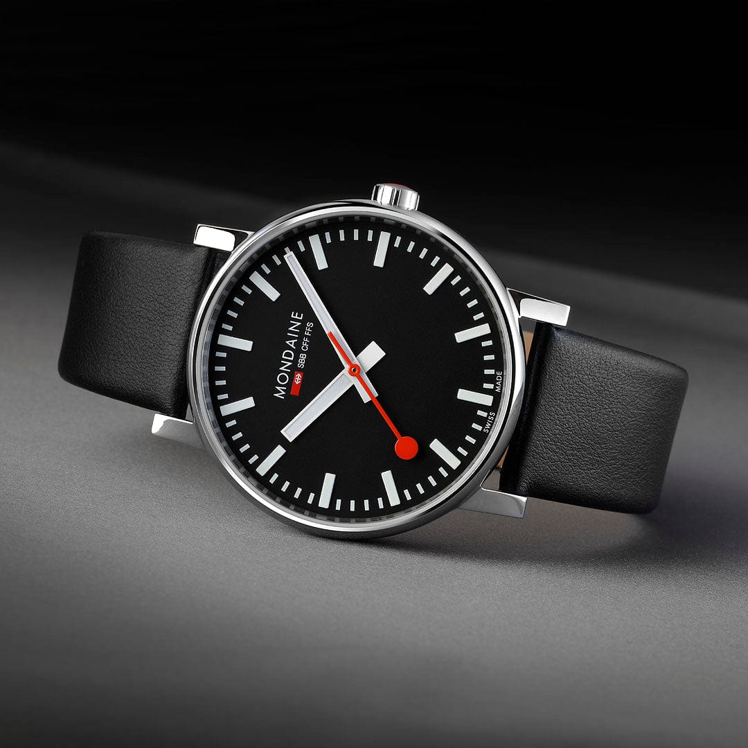 evo,2 Black vegan Leather, 43 mm - Image 6