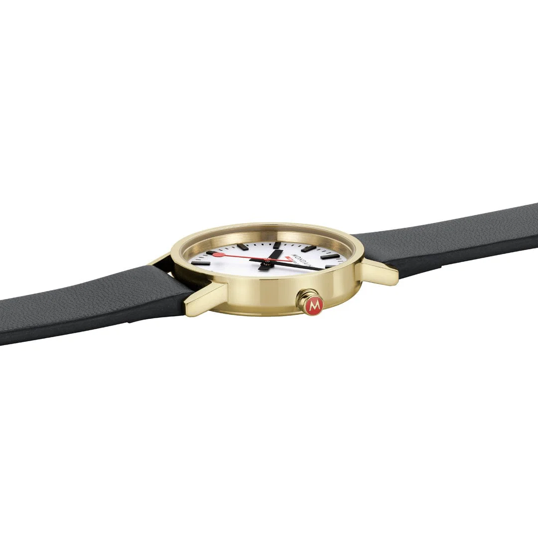 Classic, Black Vegan Grape Leather, 30 mm - Image 6