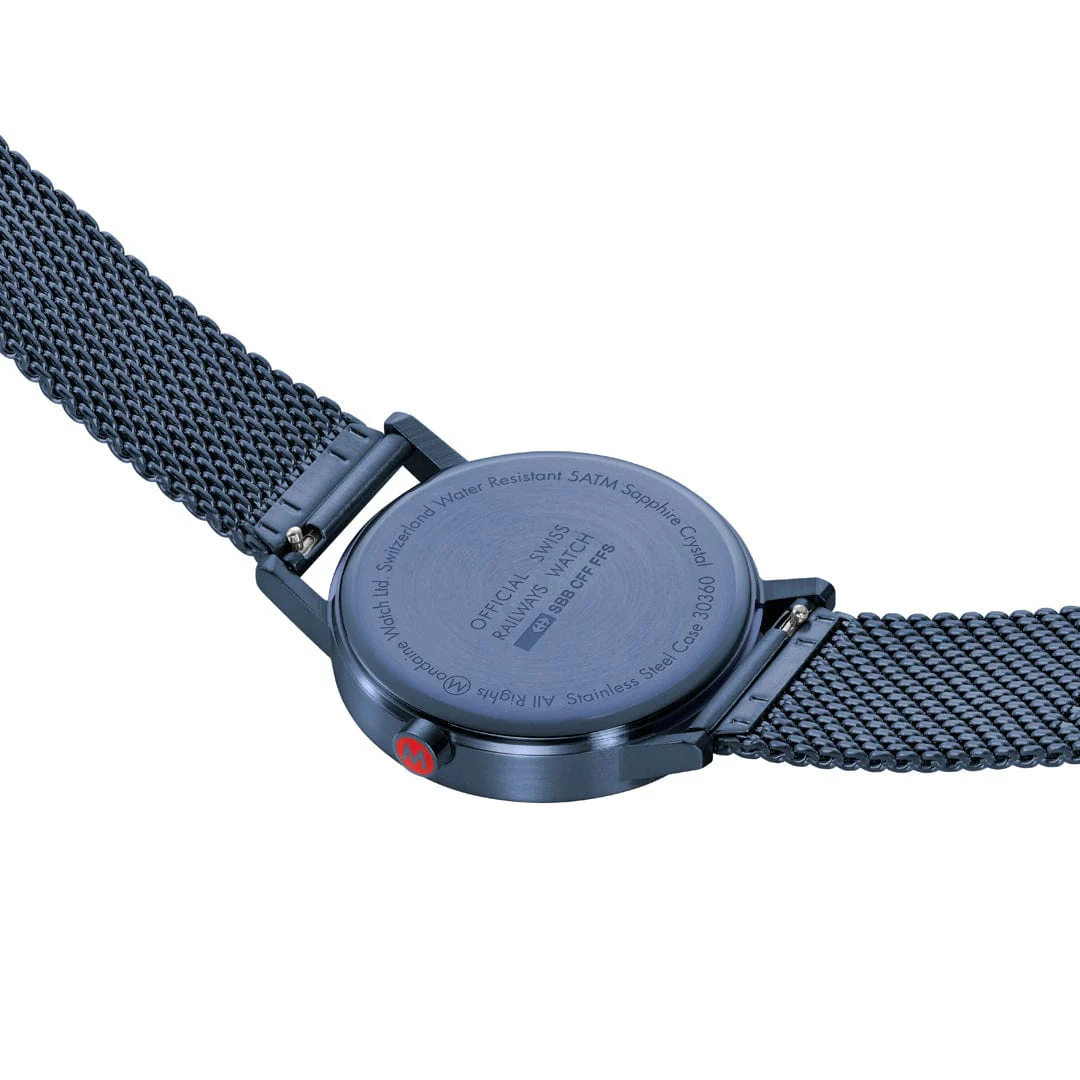 Classic, Blue Stainless Steel, 40 mm - Image 3