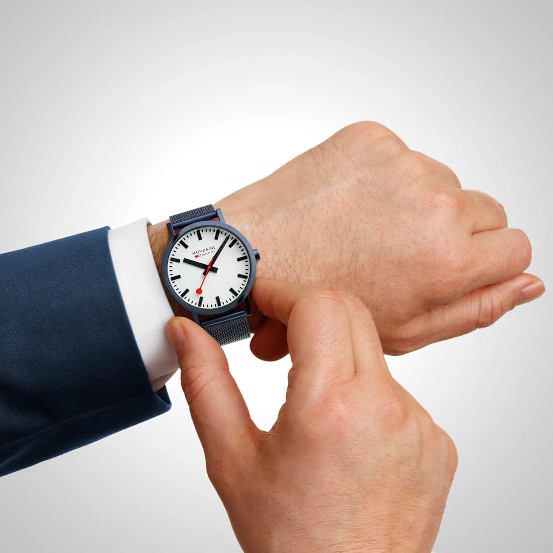Classic, Blue Stainless Steel, 40 mm - Image 9