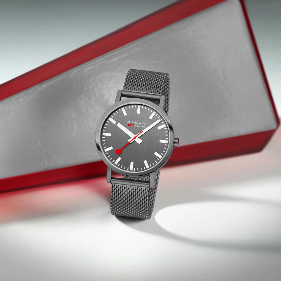 Classic, Grey Stainless Steel, 40 mm - Image 8