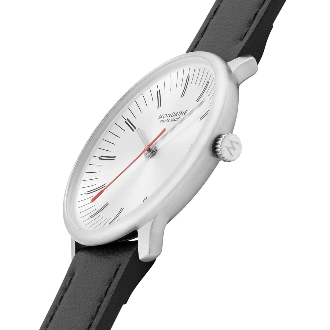 Doppio, Black Vegan Grape Leather, 33 mm - Image 7