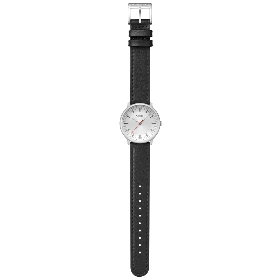 Doppio, Black Vegan Grape Leather, 33 mm - Image 9