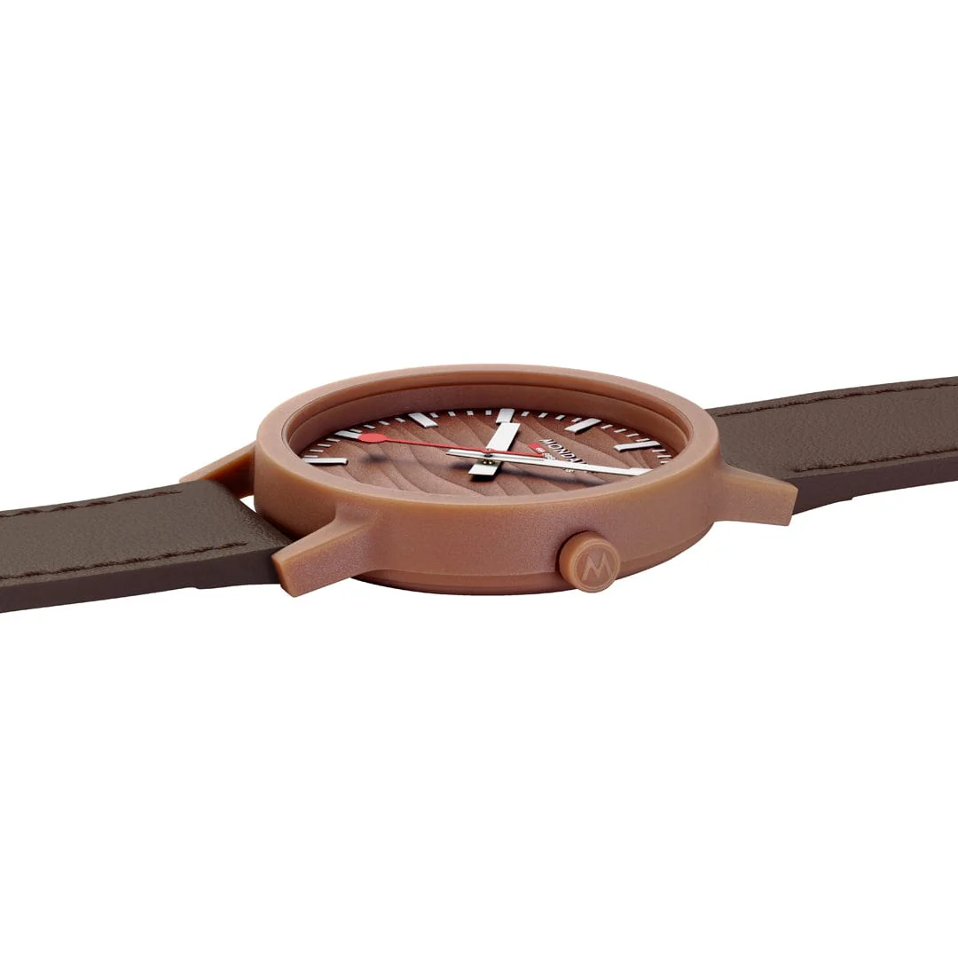 essence Mocha Limited Edition, Brown Vegan Grape Leather, 41 mm - Image 4