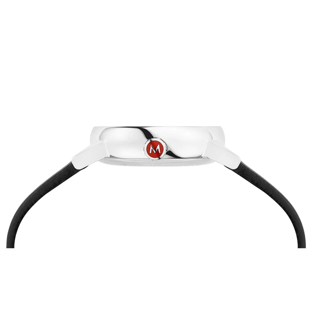 evo2, Black vegan grape leather, 26 mm - Image 6