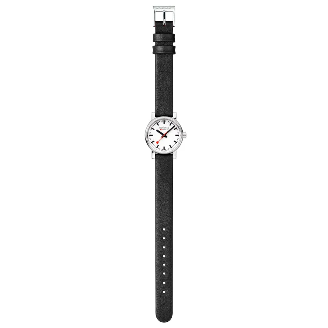 evo2, Black vegan grape leather, 26 mm - Image 7