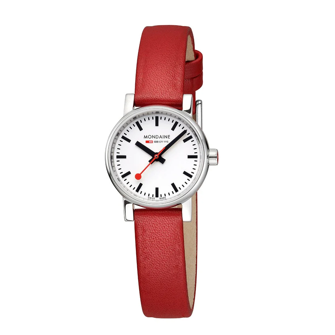 evo2, Red vegan grape leather, 26 mm - Image 5