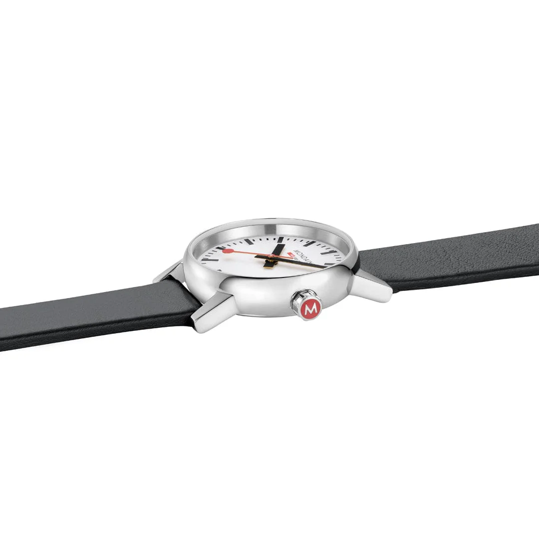evo2, Black vegan grape leather, 30 mm - Image 4