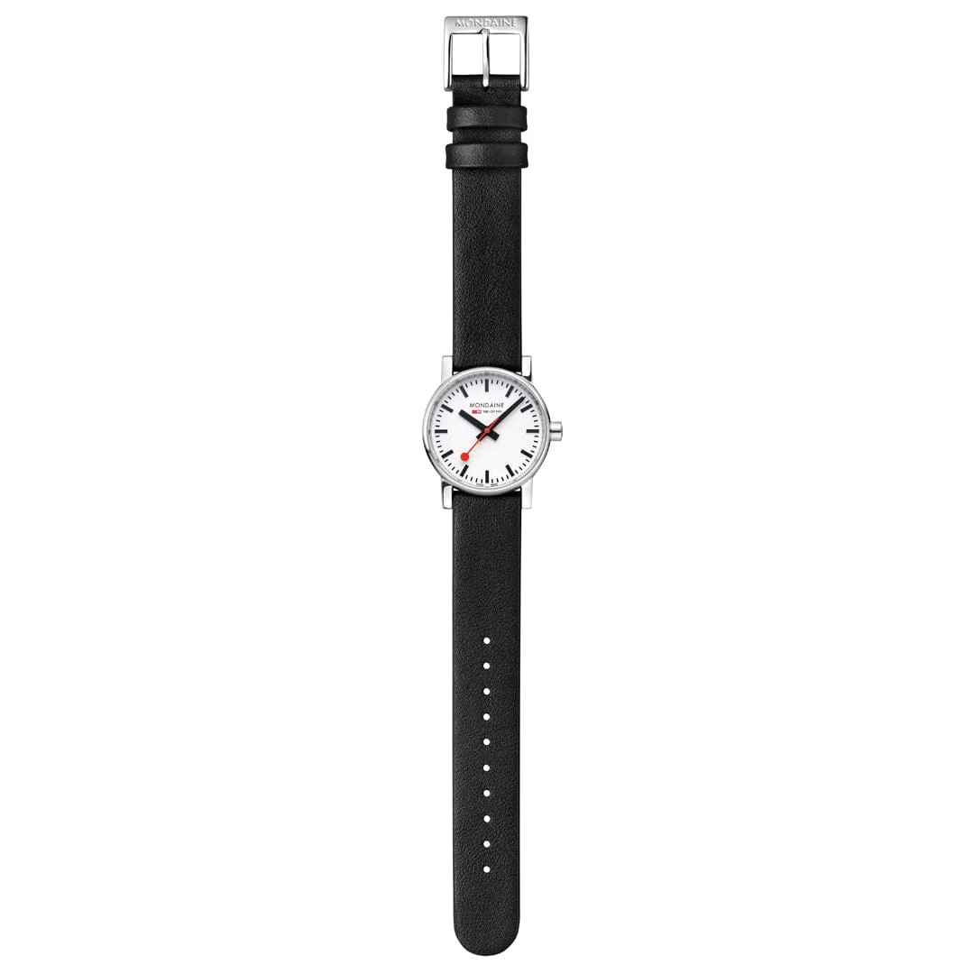 evo2, Black vegan grape leather, 30 mm - Image 9