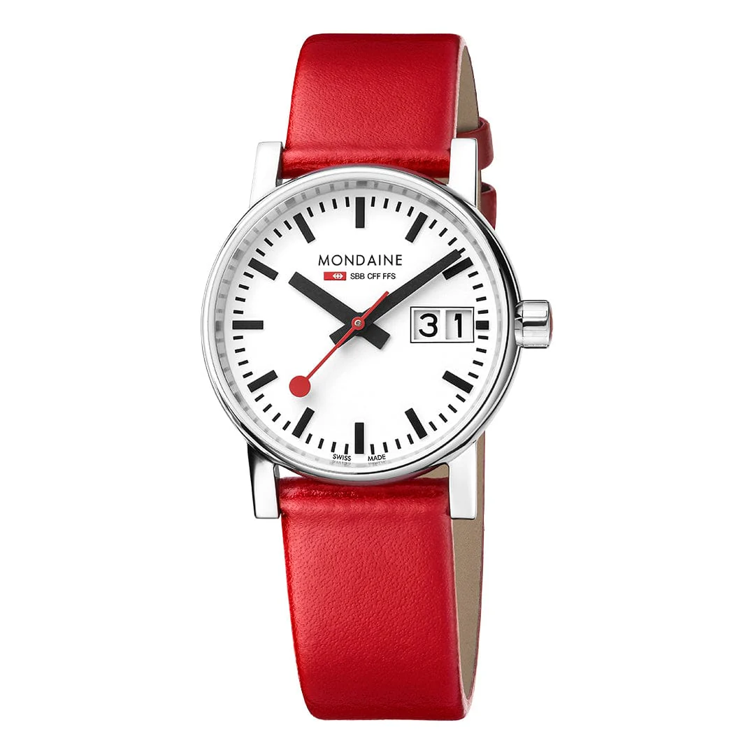 evo2, Red vegan grape leather, 30 mm - Image 5