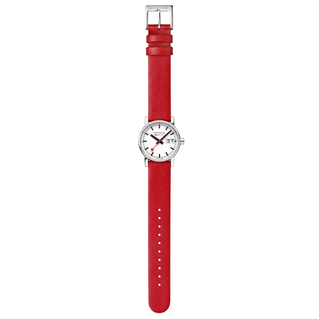 evo2, Red vegan grape leather, 30 mm - Image 6