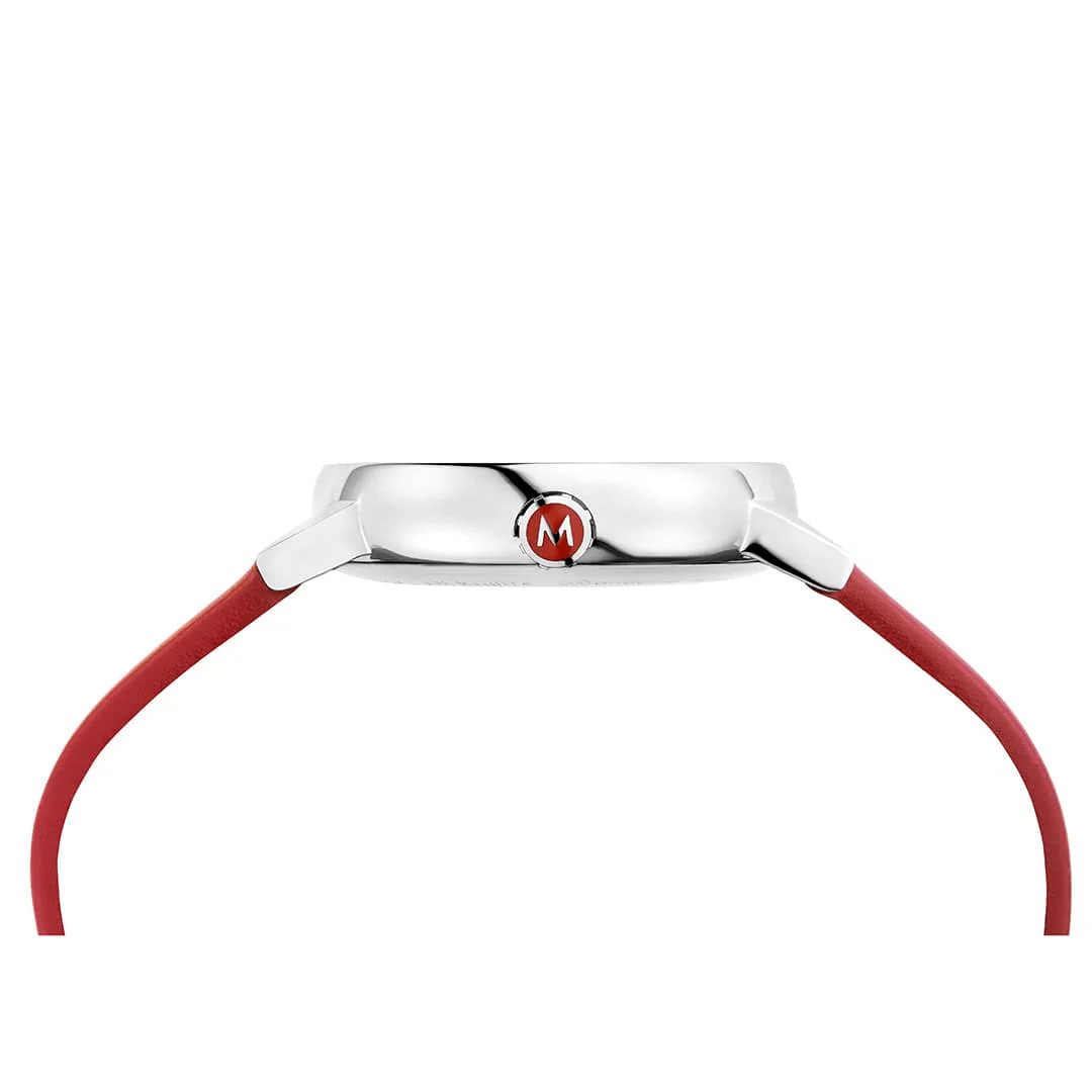 evo2, Red vegan grape leather, 35 mm - Image 7