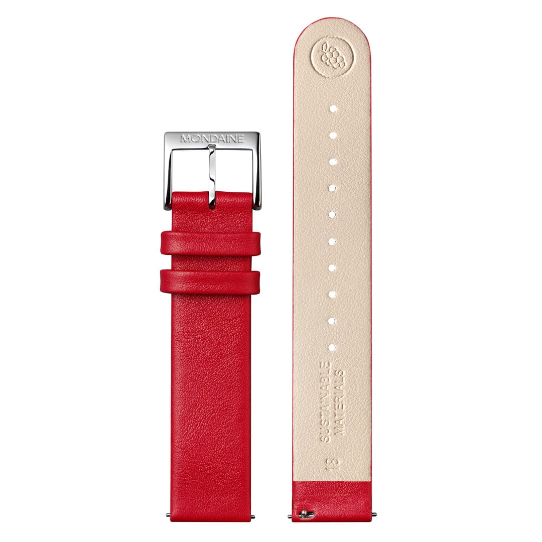 evo2, Red vegan grape leather, 35 mm - Image 8