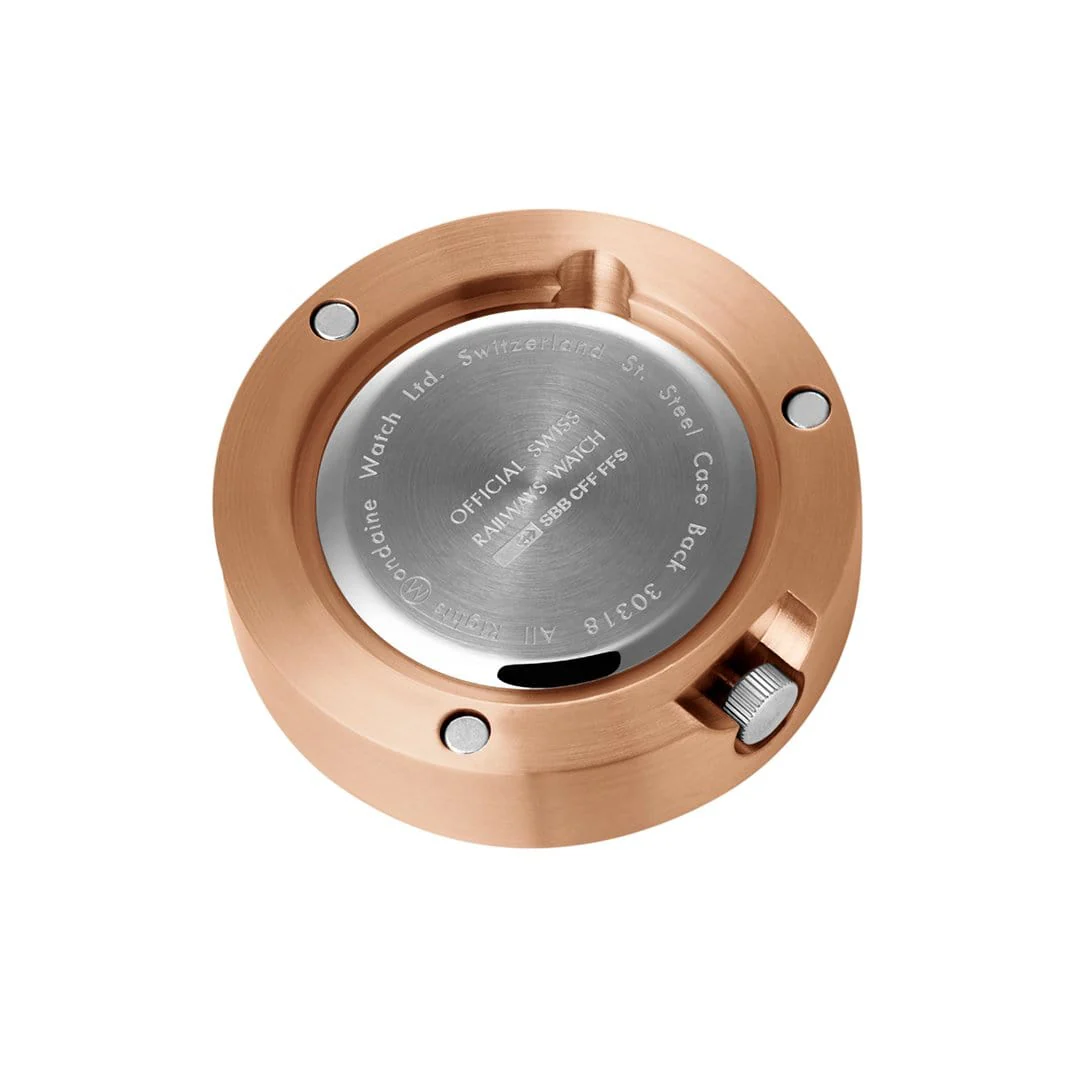 Copper Coloured Magnet Clock, 5 cm - Image 4
