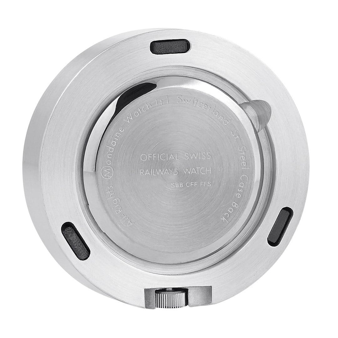 Silver Coloured Magnet clock, 5 cm - Image 4