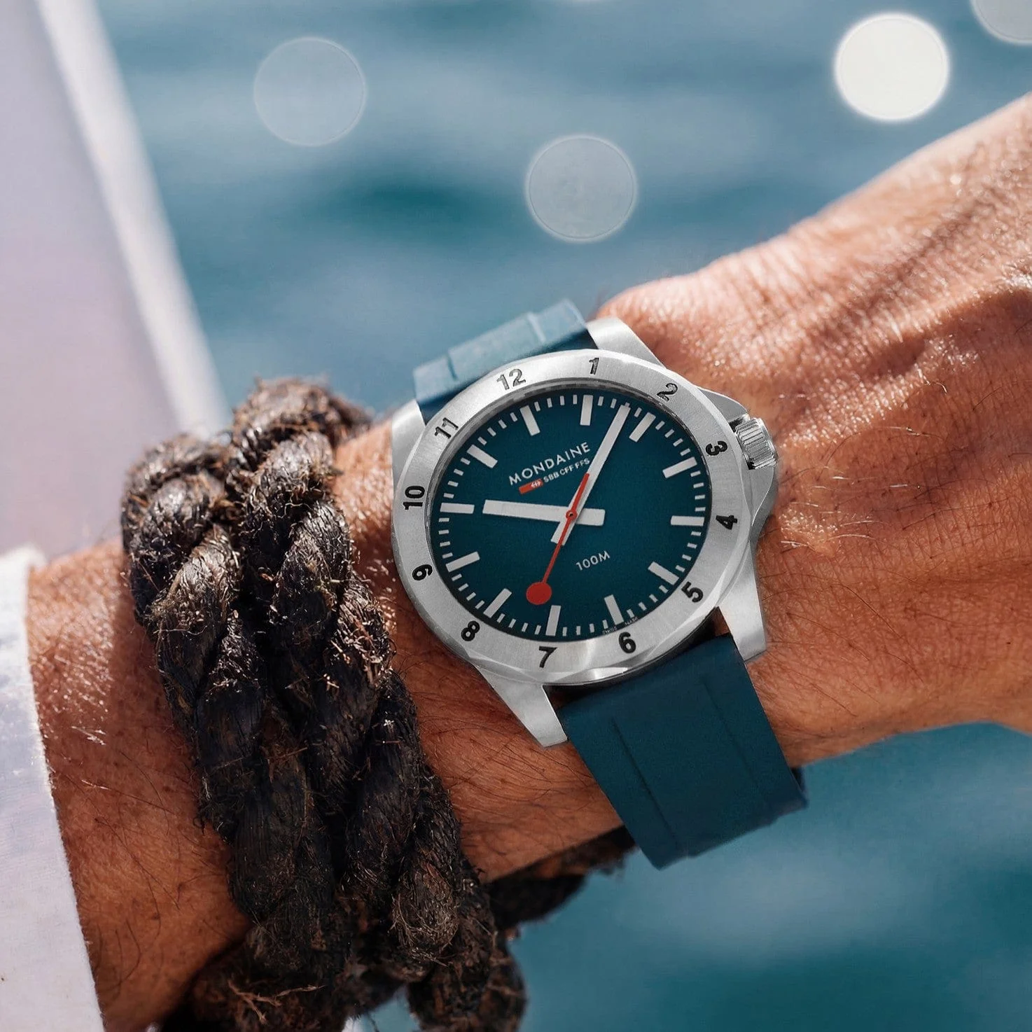 Numeri, Blue Silicon, 42 mm - Image 9