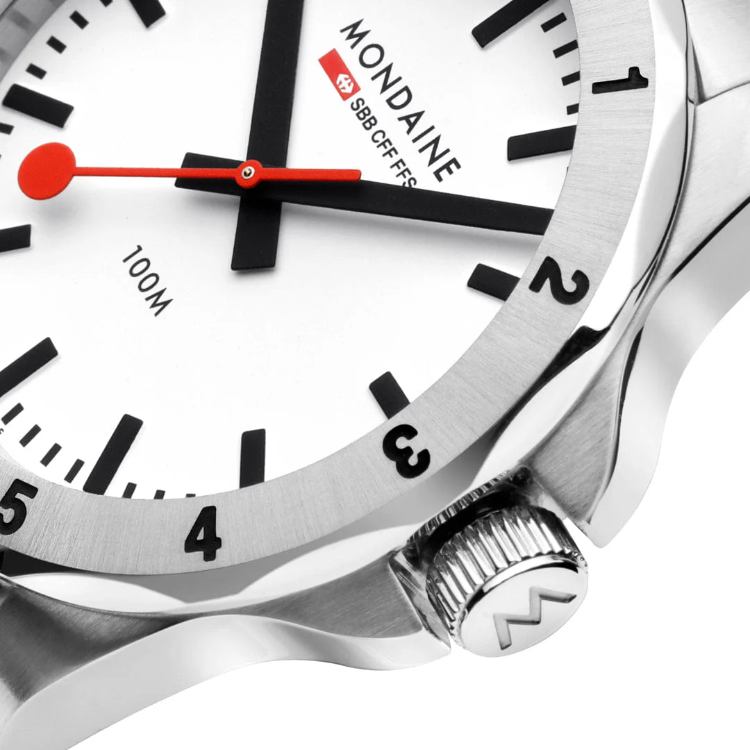 Numeri, Stainless steel, 42 mm - Image 3