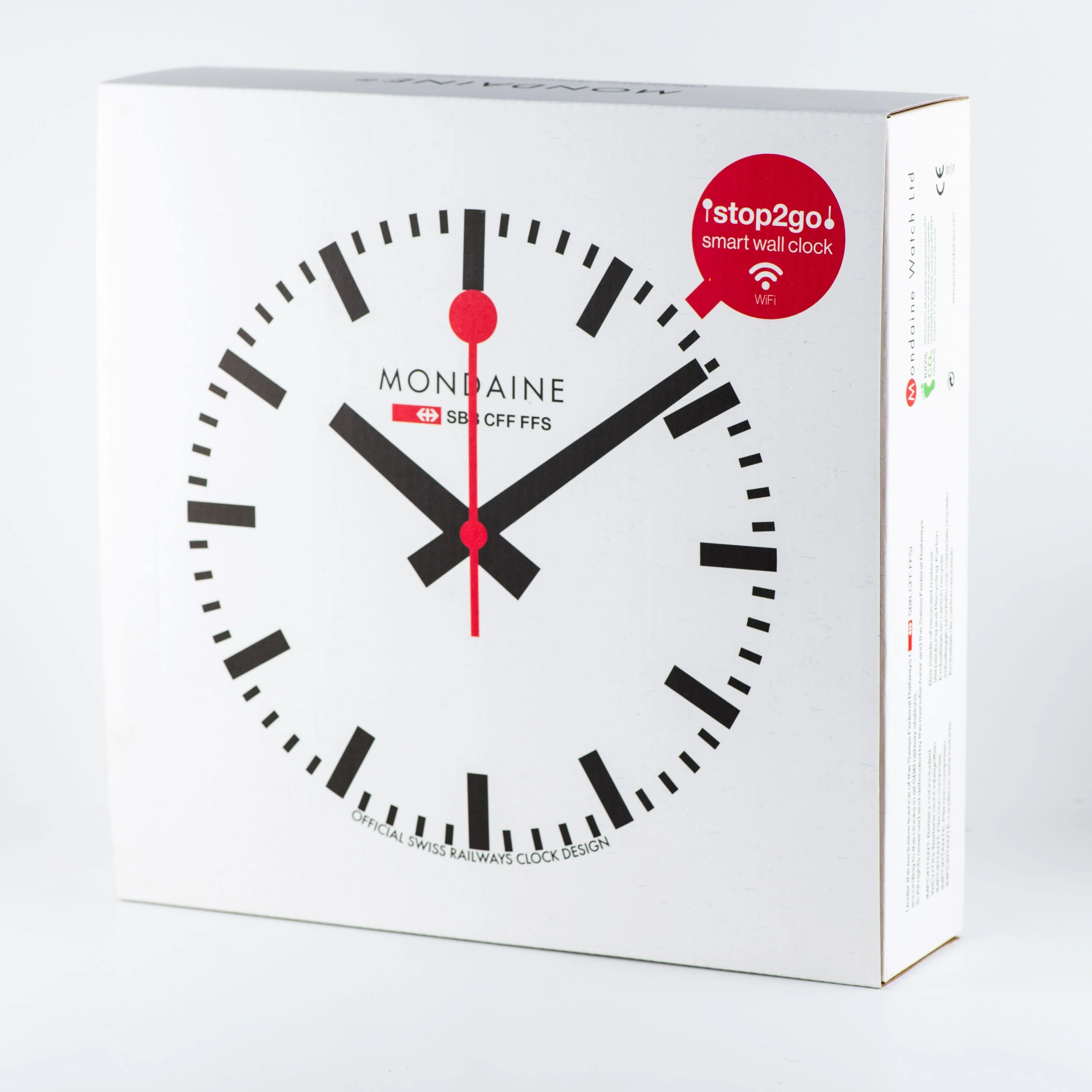 stop2go Wi-Fi Wall Clock, 25 cm - Image 6