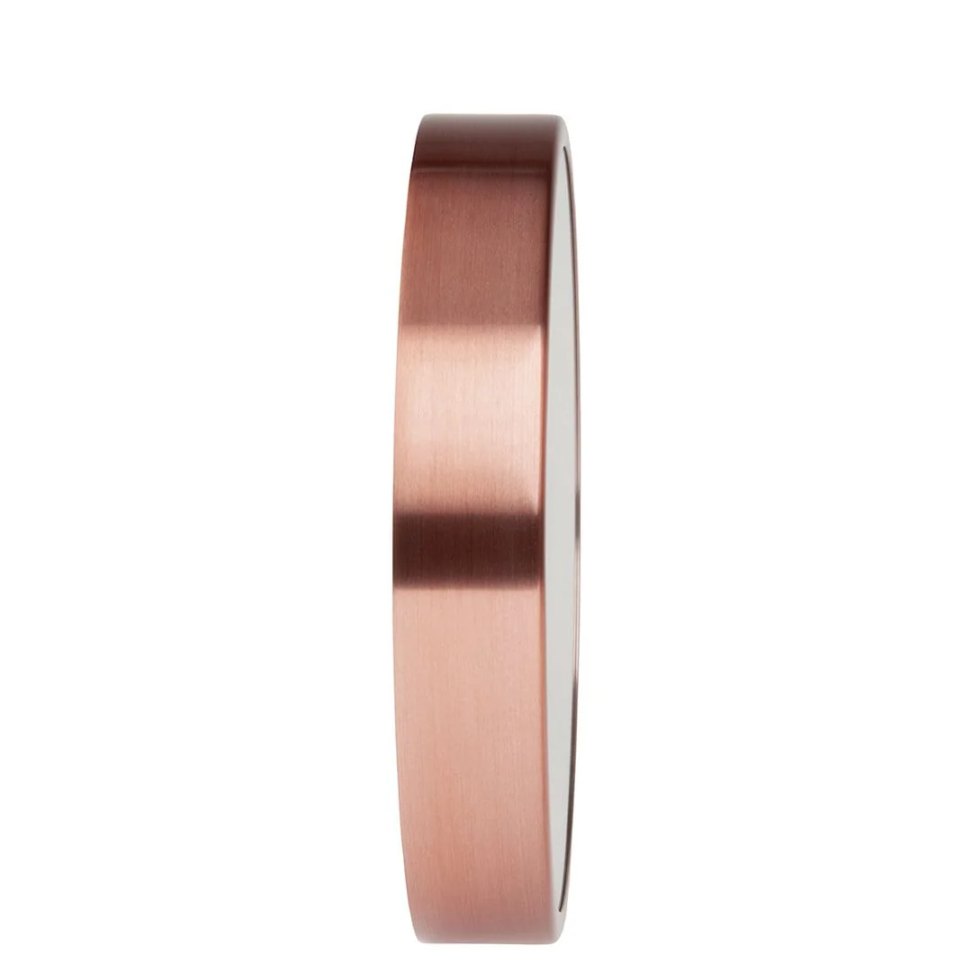 Copper Coloured Wall Clock, 25 cm - Image 5