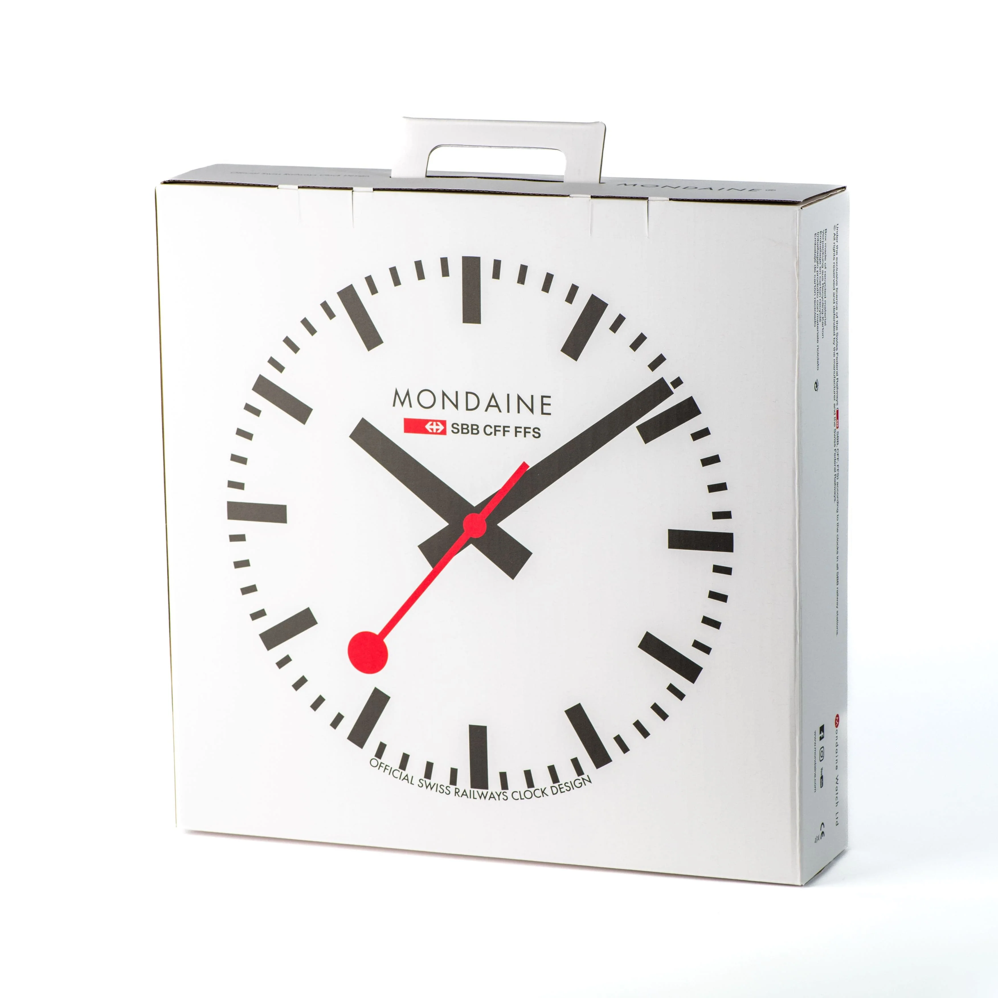 Silver Coloured Wall Clock, 40 cm - Image 7